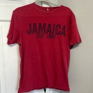 Men’s Red Jamaica Tee Shirt